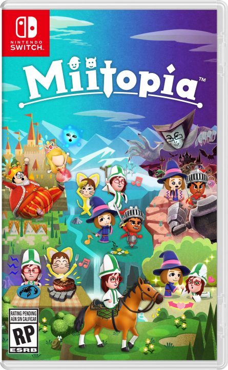 Miitopia Cover Art Switch