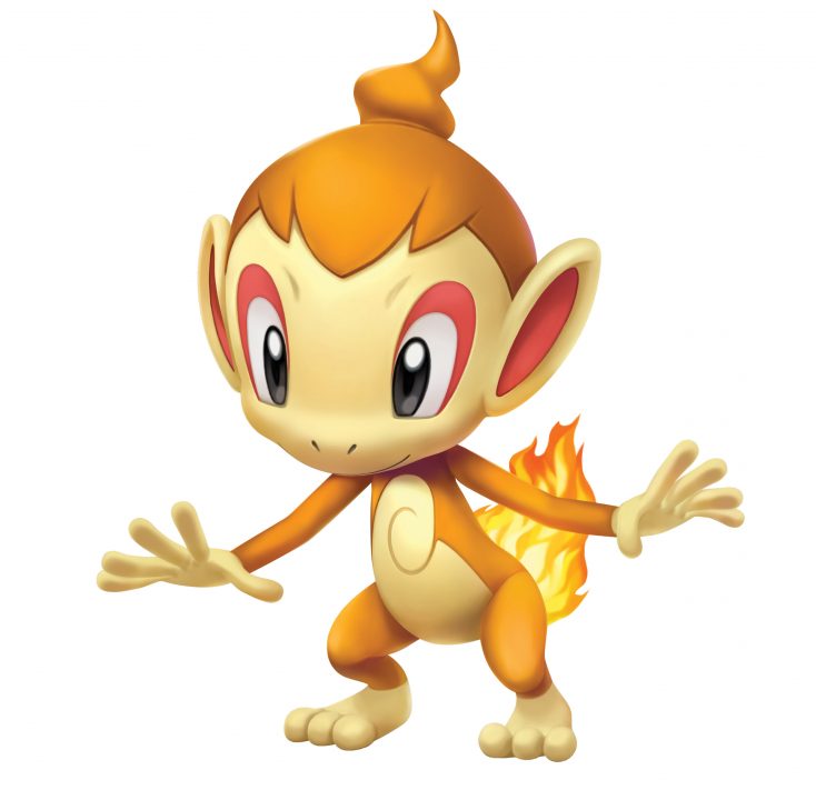 Pokemon Brilliant Diamond Shining Pearl Artwork 001 Chimchar