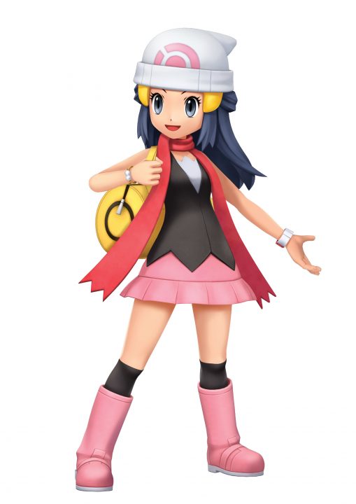 Pokemon Brilliant Diamond Shining Pearl Artwork 006 Main Character Female