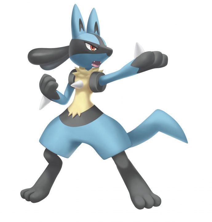 Pokemon Brilliant Diamond Shining Pearl Artwork 019 Lucario
