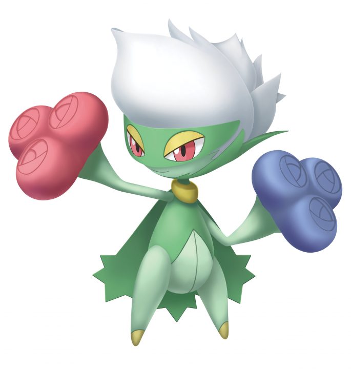 Pokemon Brilliant Diamond Shining Pearl Artwork 035 Roserade