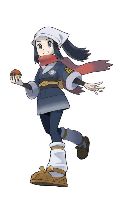 Pokemon Legends Arceus Artwork 006 Main Character Female