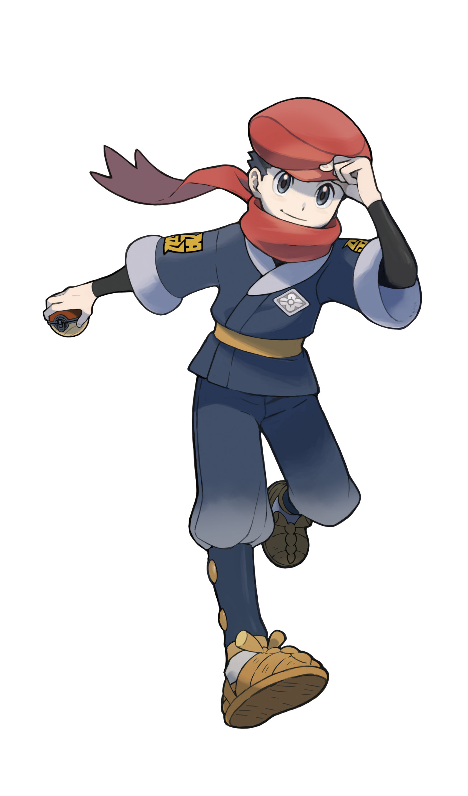Pokemon Legends Arceus Artwork 006 Main Character Male