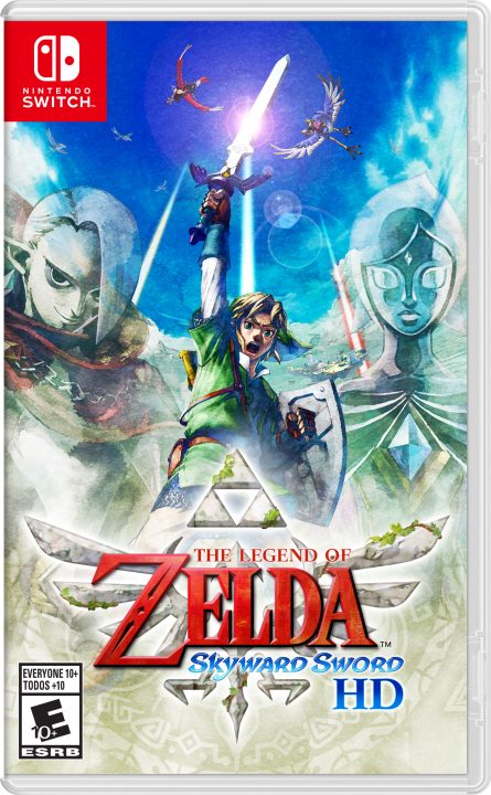 The Legend of Zelda Skyward Sword HD Cover Art 001