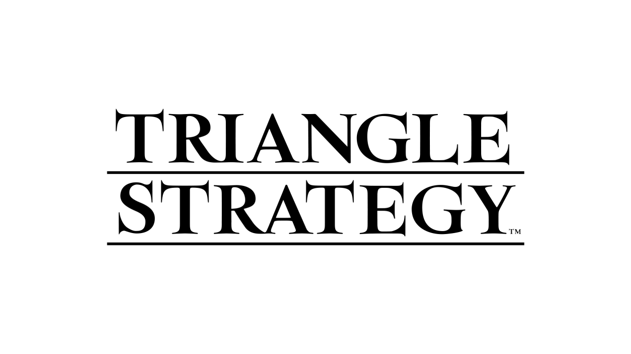 Triangle Strategy Logo Black Final