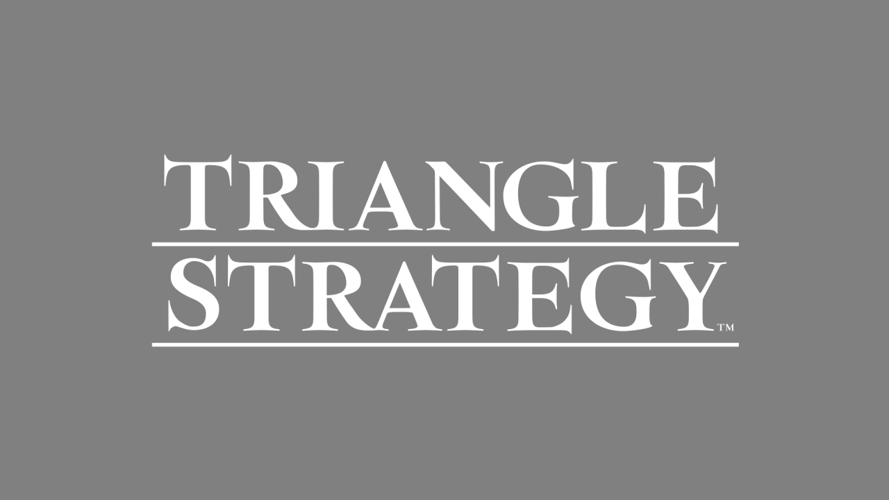 Triangle Strategy Logo White Final