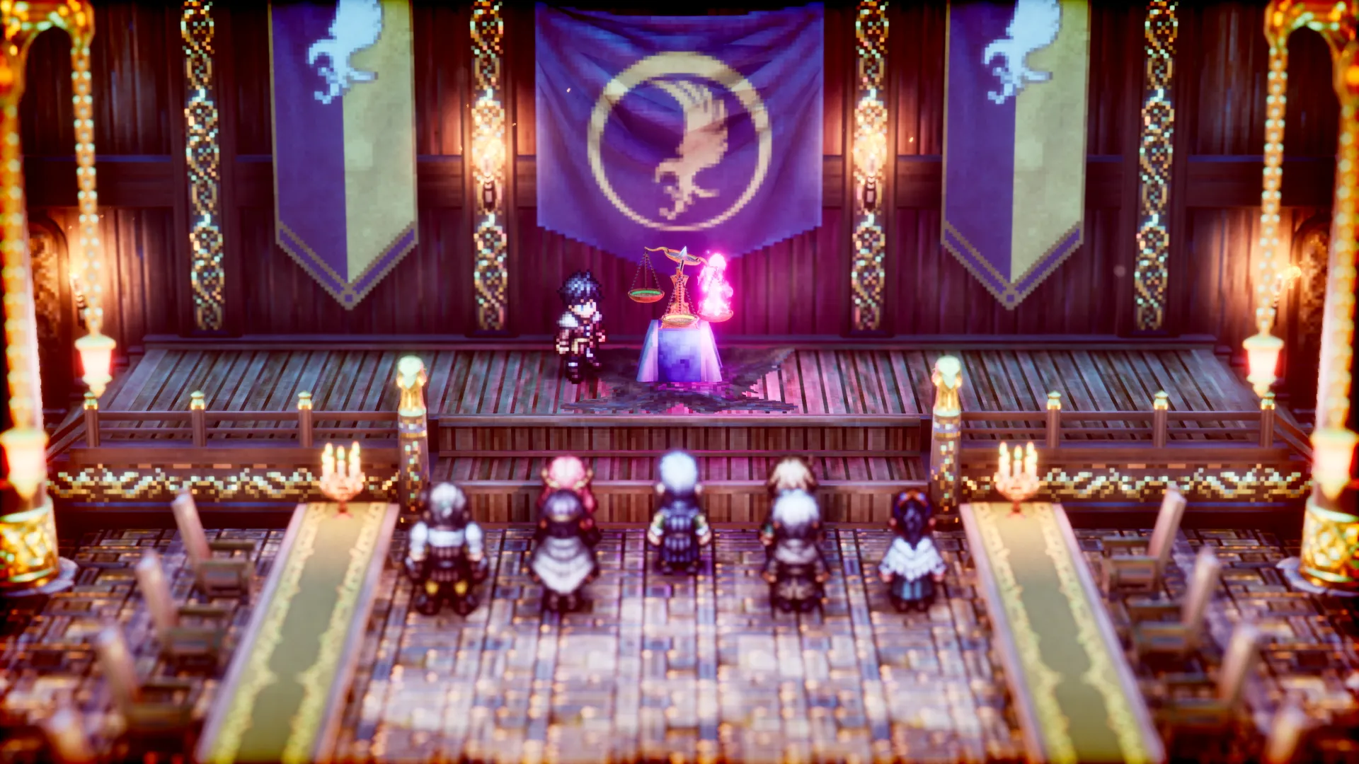 Screenshot of Triangle Strategy on PlayStation 5/Xbox Series X|S