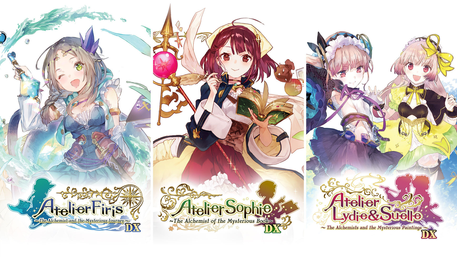 Atelier Mysterious Trilogy Deluxe Pack Key Art