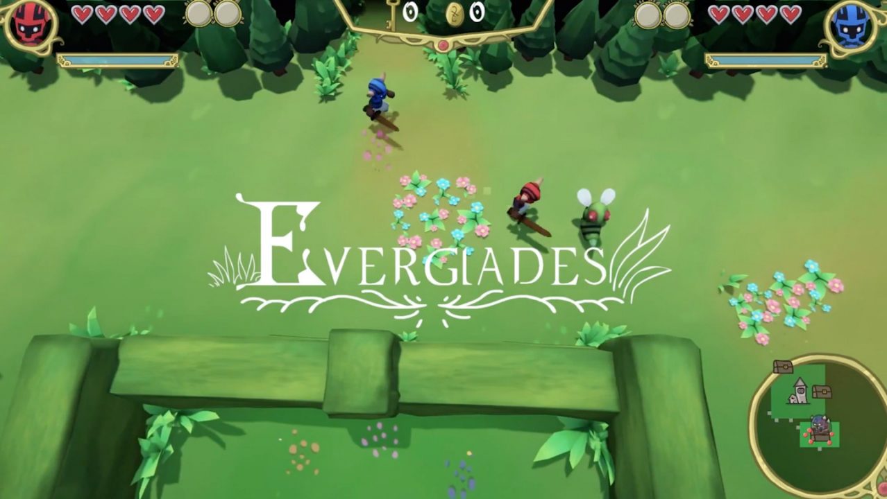 A soothingly green environment in Dungeon of Eyden.