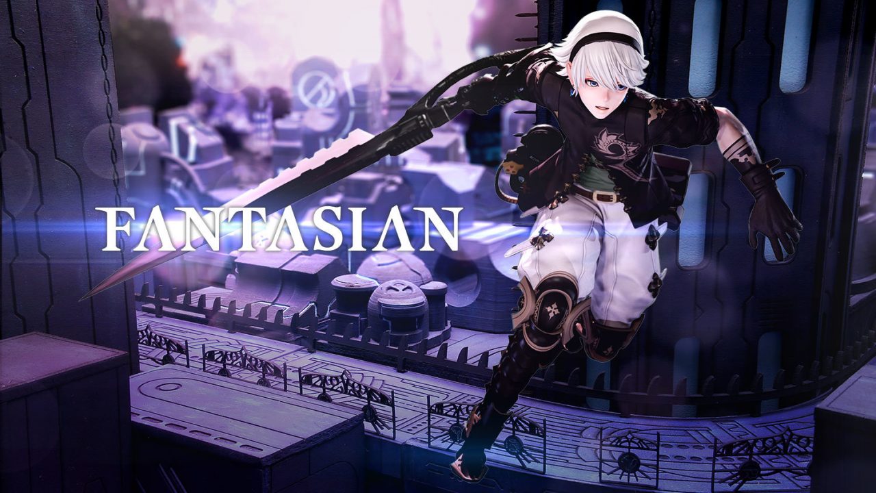 Fanatasian Title Next to Leo with a Sword
