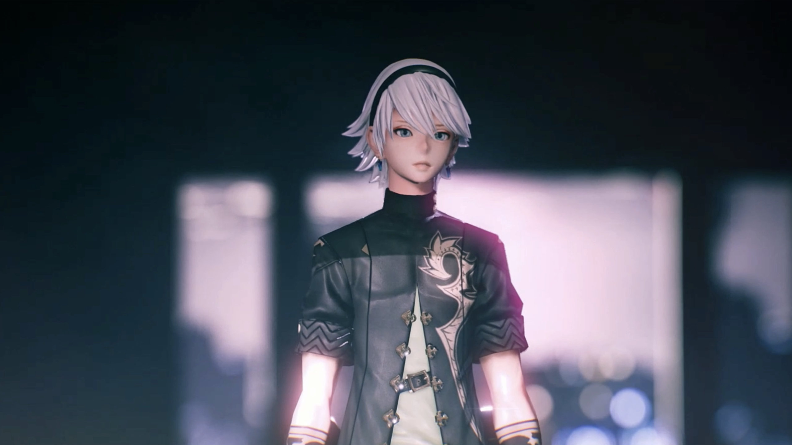 Fantasian Screenshot of the main protagonist, Leo