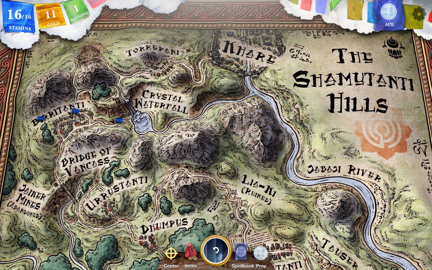 Sorcery Map