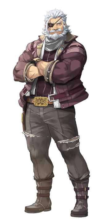 The Legend of Heroes Kuro no Kiseki Artwork 012 Bergard