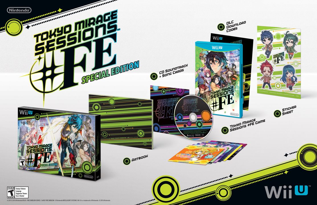 Tokyo Mirage Sessions FE Cover Art US Special Edition
