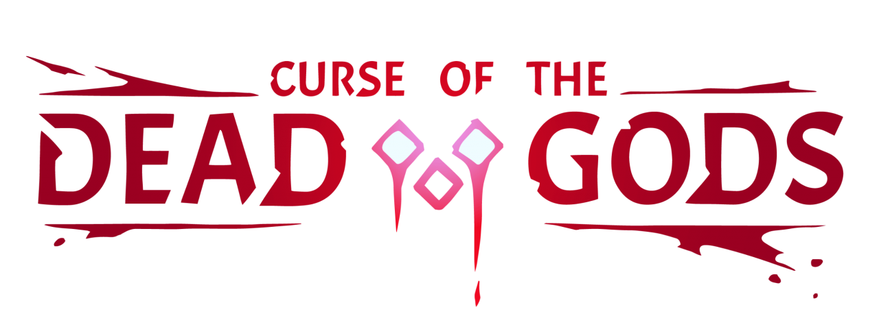 Curse of the Dead Gods Logo Color