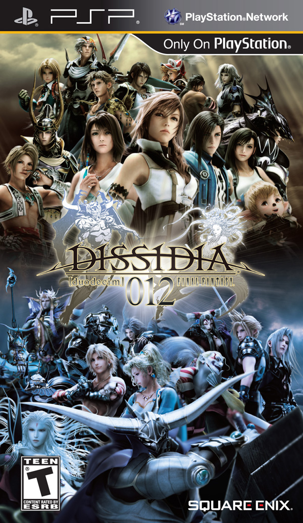 Dissidia 012 Final Fantasy Cover Art US PSP