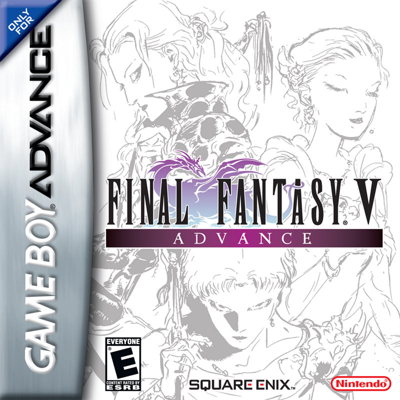 Final Fantasy V Advance Cover Art US