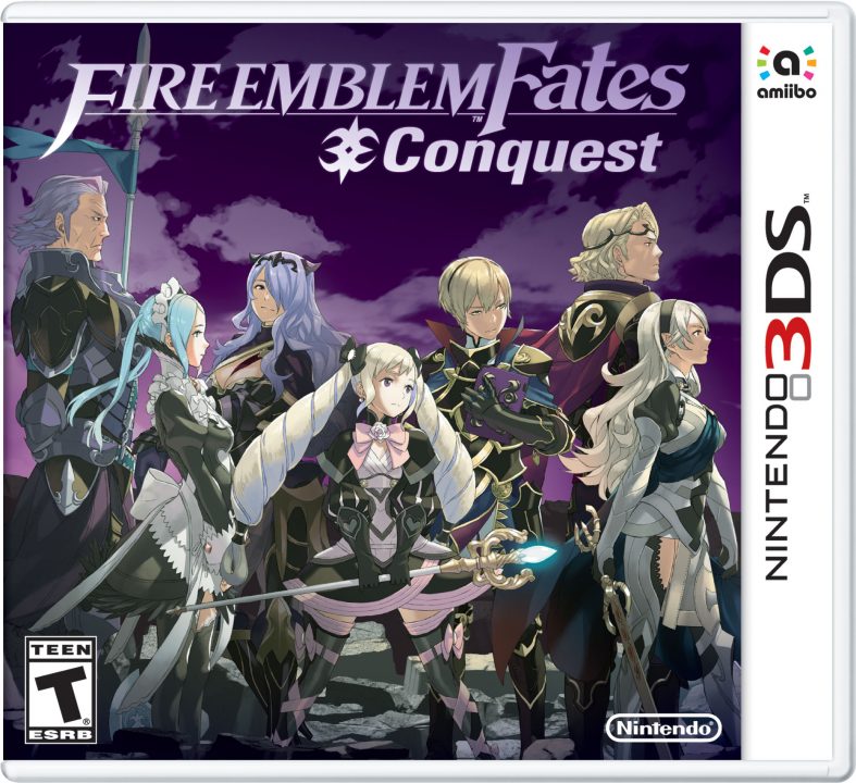 Fire Emblem Fates Conquest Cover Art US