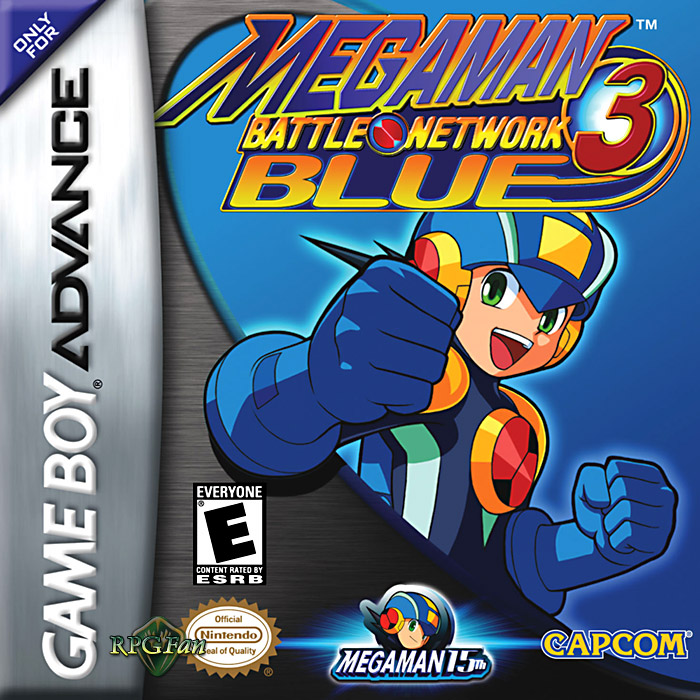 Mega Man Battle Network 3 Blue Cover Art US