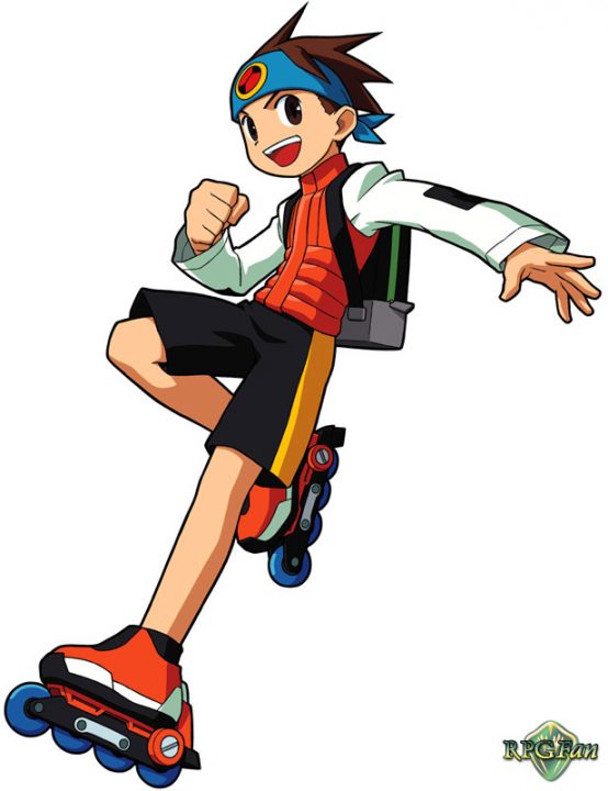 Mega Man Battle Network 3 White Blue Artwork 001