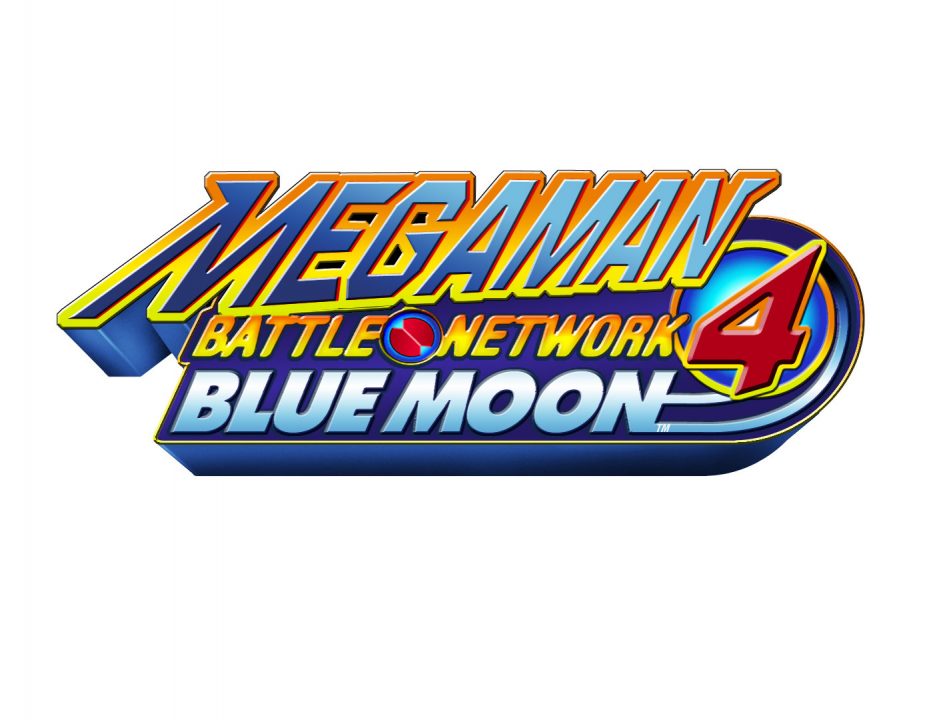 Mega Man Battle Network 4 Blue Moon Logo US