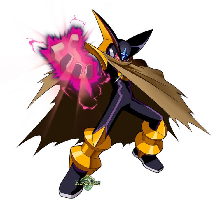 Mega Man Battle Network 4 Red Sun Blue Moon Artwork 003
