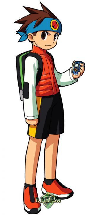 Mega Man Battle Network 4 Red Sun Blue Moon Artwork 004