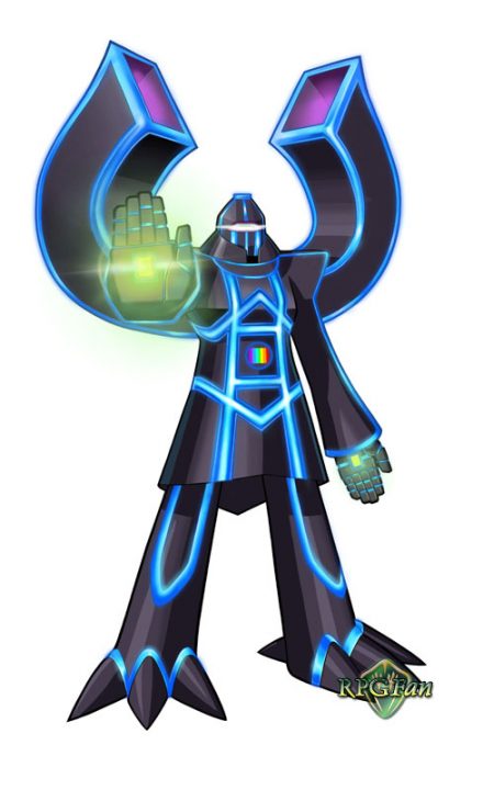 Mega Man Battle Network 4 Red Sun Blue Moon Artwork 006