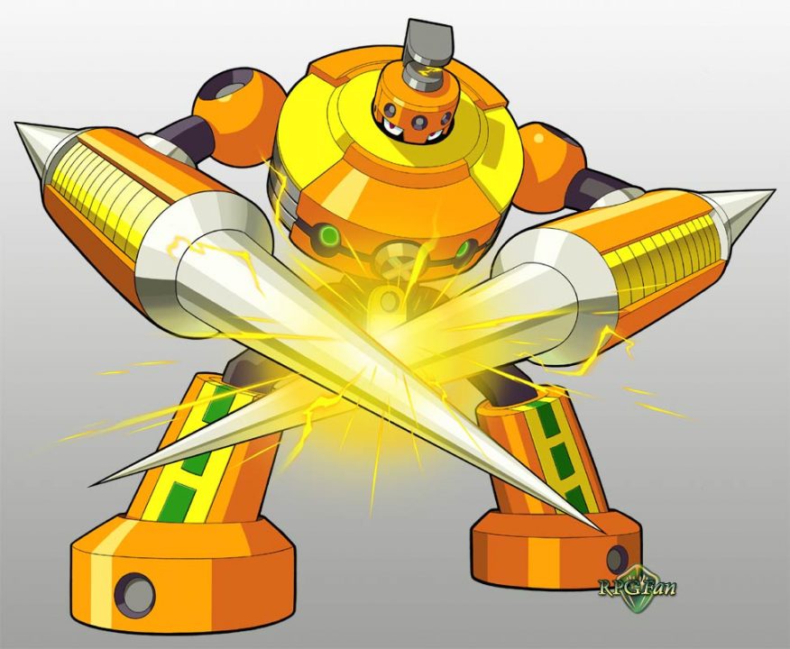 Mega Man Battle Network 4 Red Sun Blue Moon Artwork 015