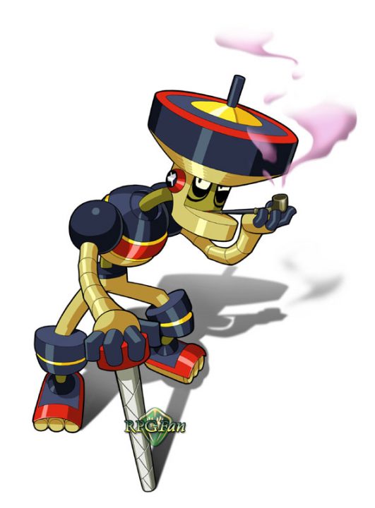 Mega Man Battle Network 4 Red Sun Blue Moon Artwork 016