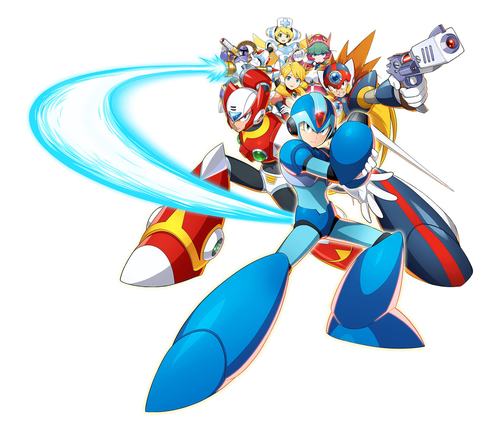 Mega Man X Dive Artwork 001