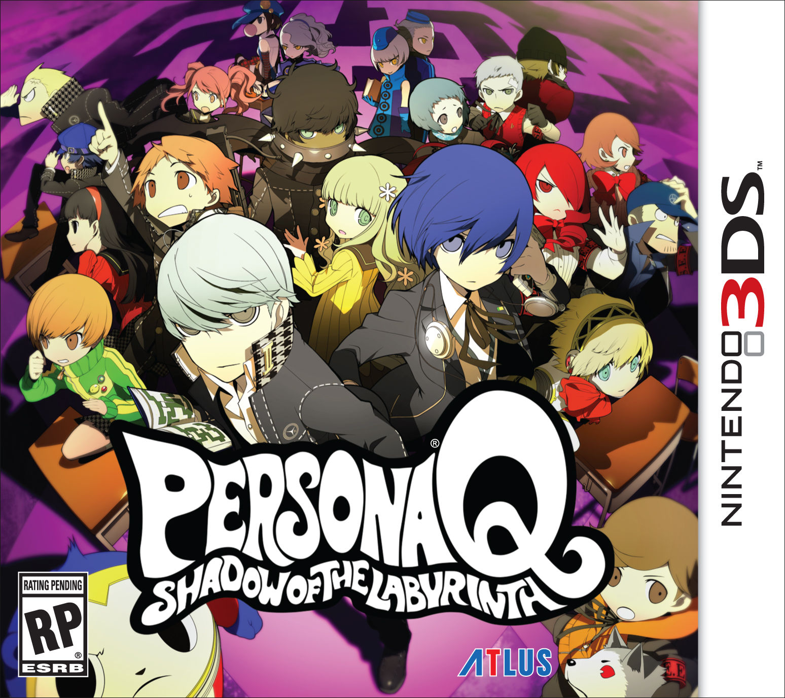 Persona Q Shadow of the Labyrinth Cover Art 001
