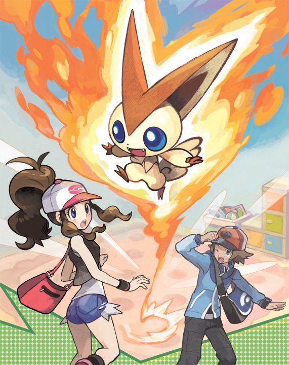 Pokemon Black White Artwork 019