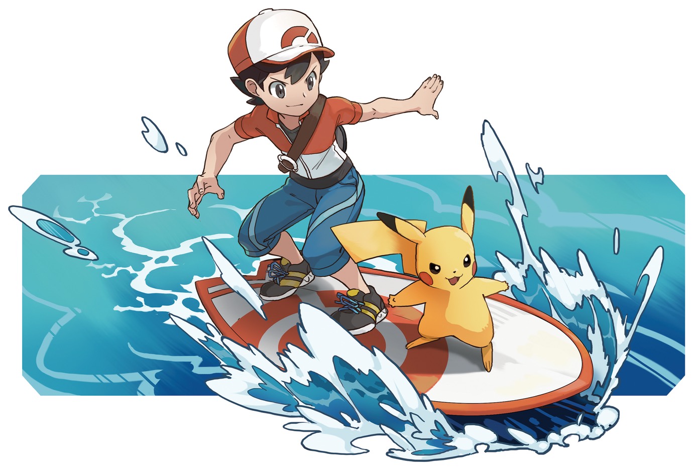 Pokemon Lets Go Pikachu and Eevee Artwork 049