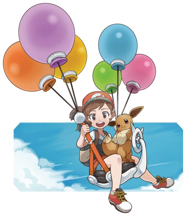 Pokemon Lets Go Pikachu and Eevee Artwork 050