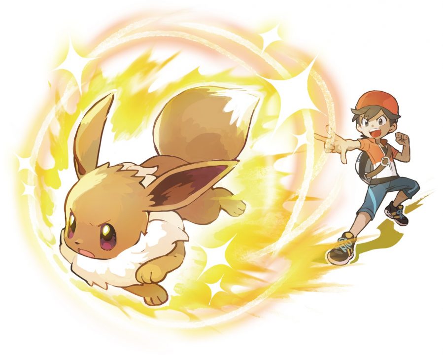 Pokemon Lets Go Pikachu and Eevee Artwork 051