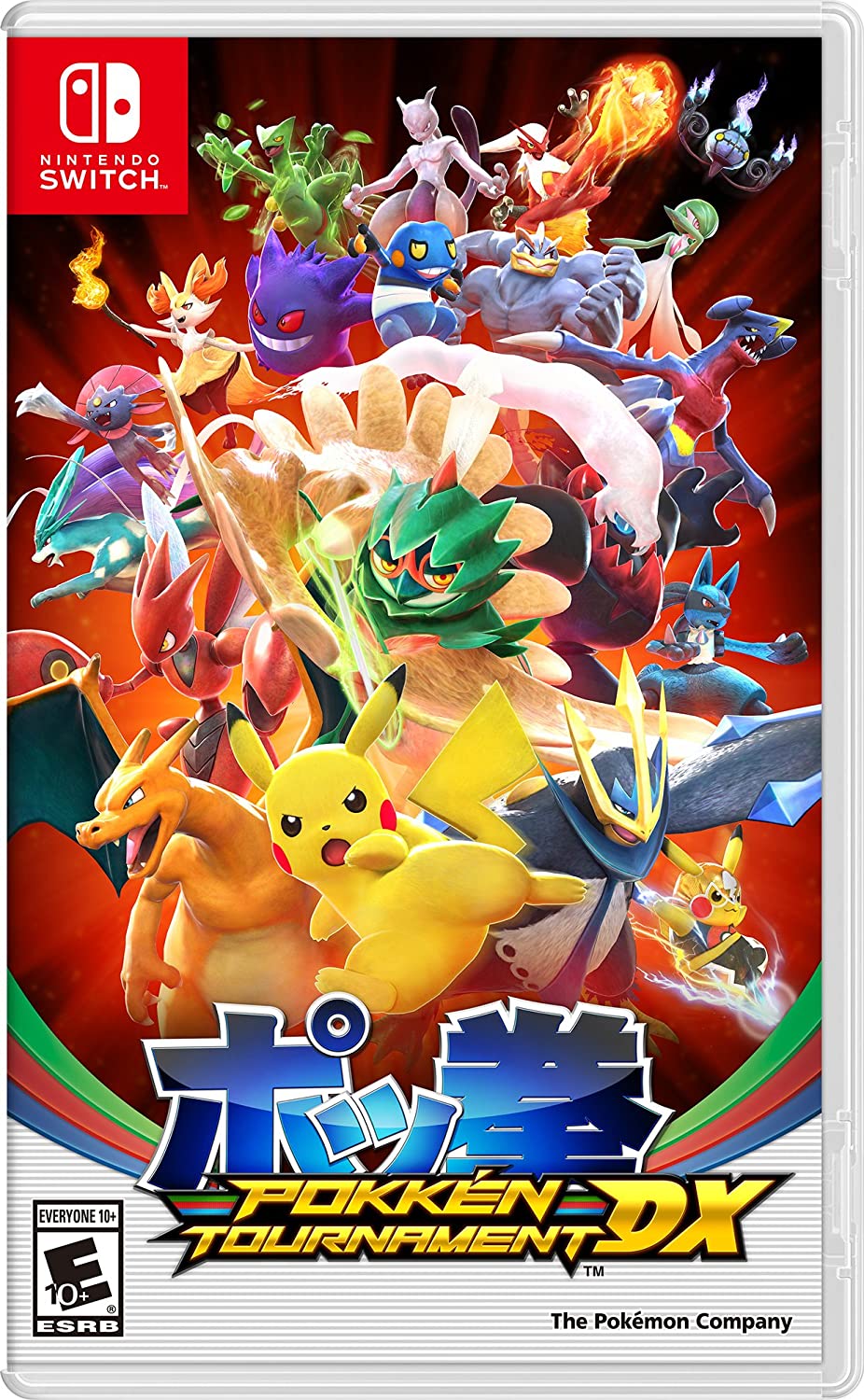Pokken Tournament DX Cover Art US