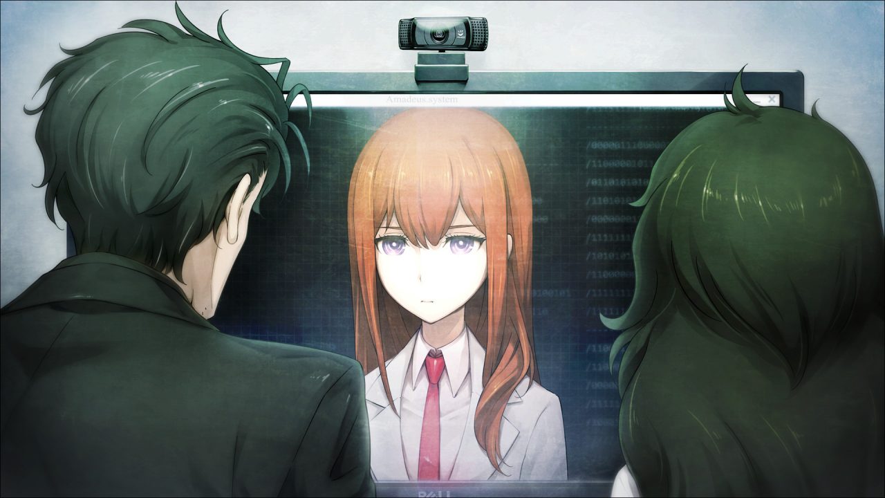 Okabe is haunted by a ghost from the past in Steins;Gate 0.