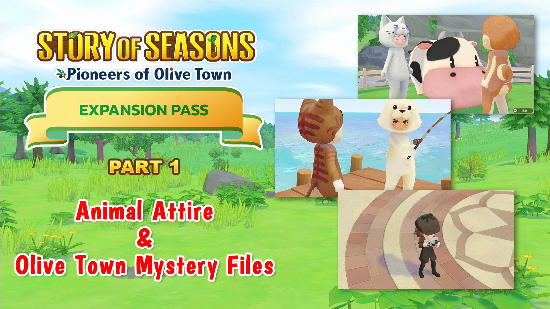 Story of Seasons Pioneers of Olive Town Artwork 52 Expansion Pass