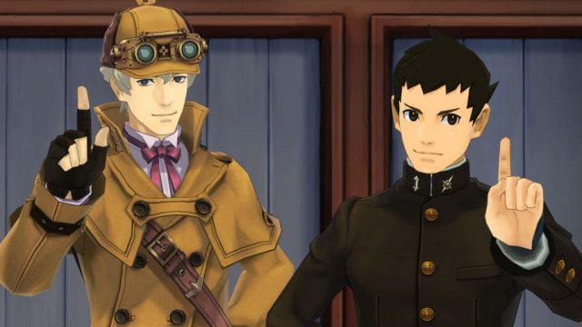 The heroes of The Great Ace Attorney Chronicles.