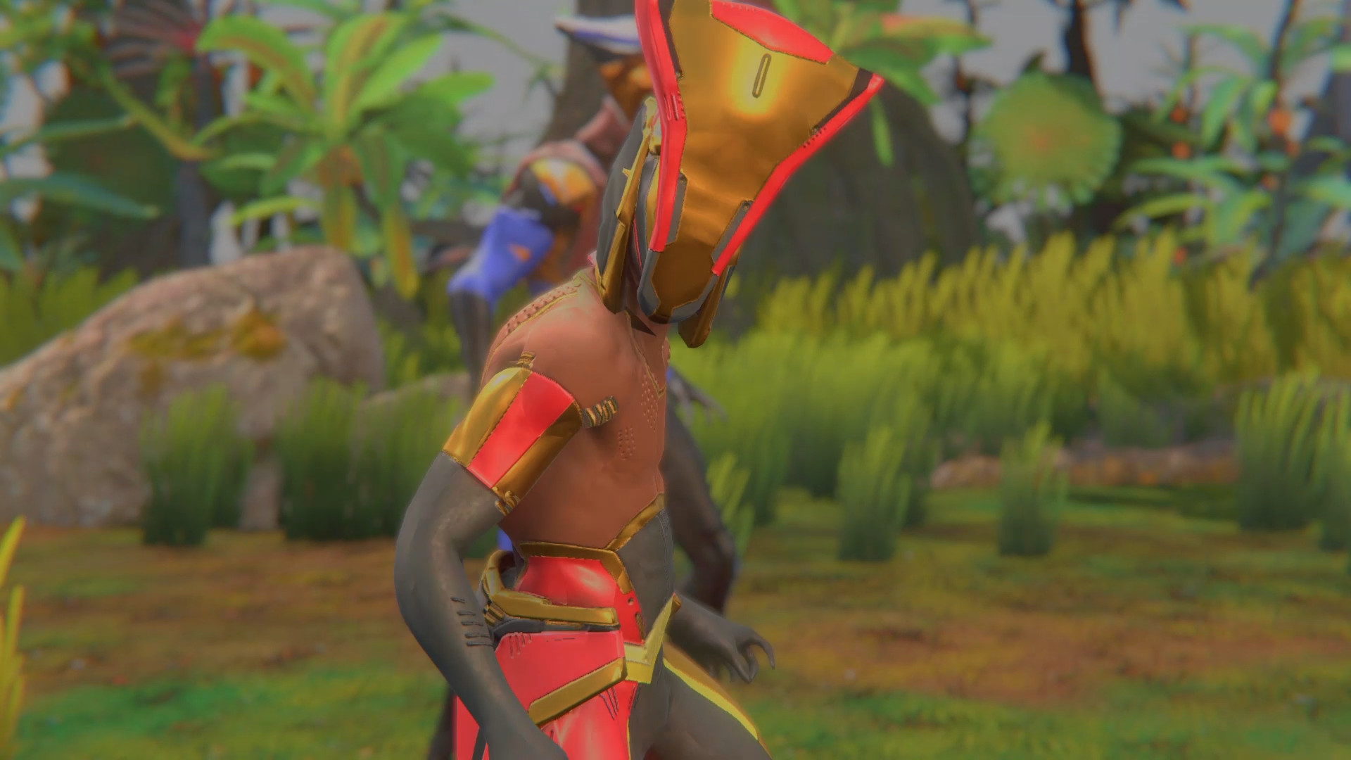 A screenshot of a character in We Are The Caretakers.