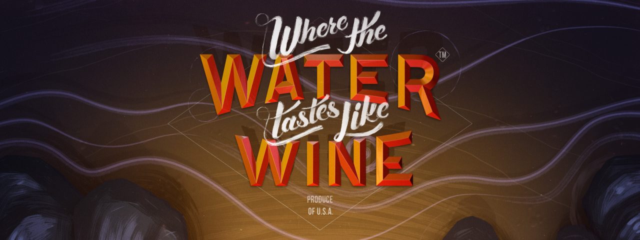 Where the Water Tastes Like Wine Logo 001