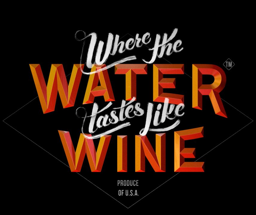 Where the Water Tastes Like Wine Logo 002