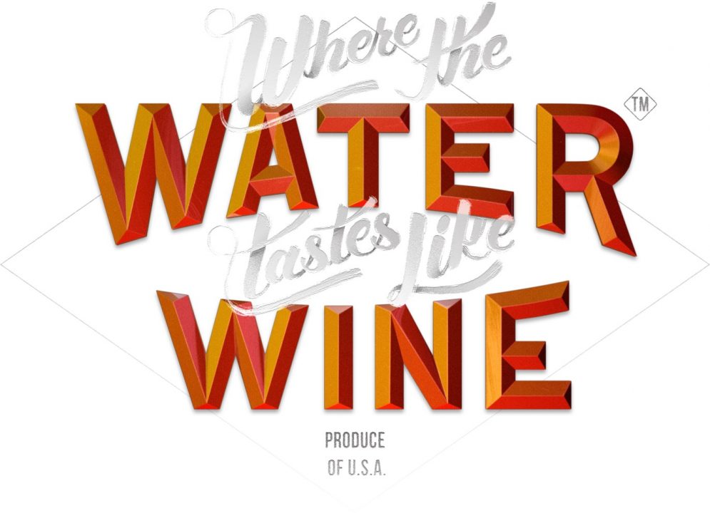Where the Water Tastes Like Wine Logo 003
