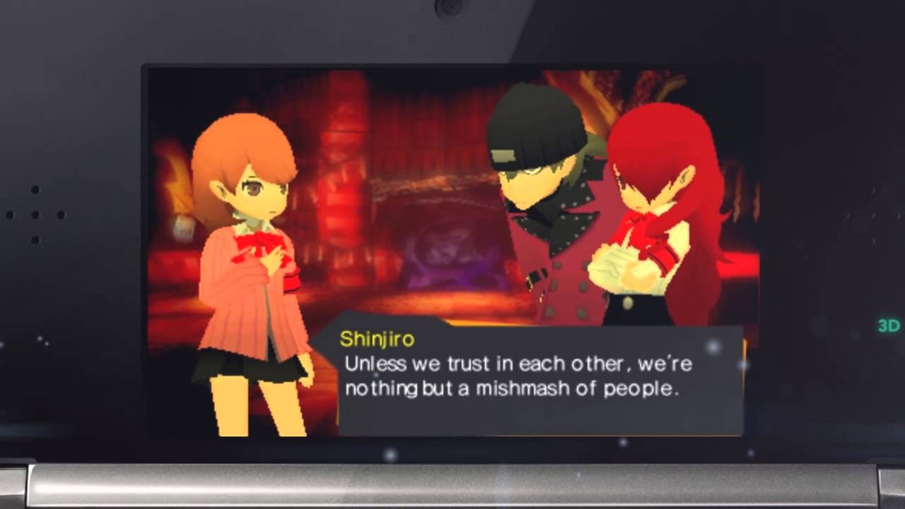 Persona Q: Shadow of the Labyrinth - Shinjiro