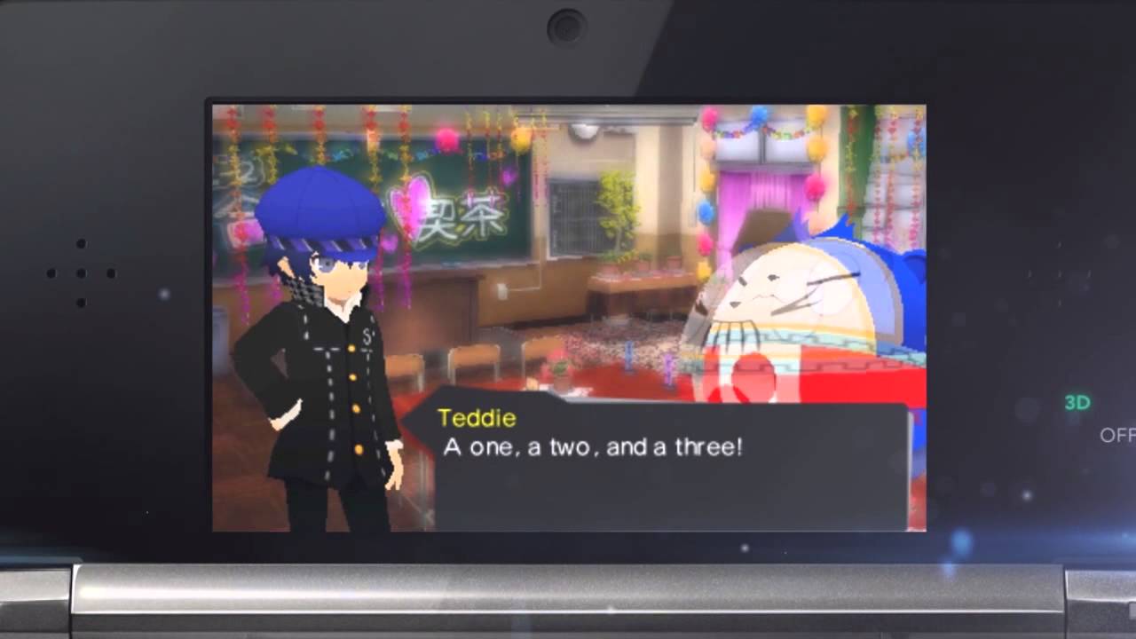 Persona Q: Shadow of the Labyrinth - Teddie