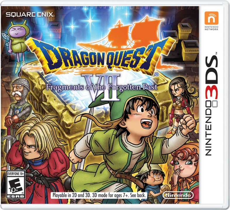 Dragon Quest VII Fragments of the Forgotten Past Cover Art US