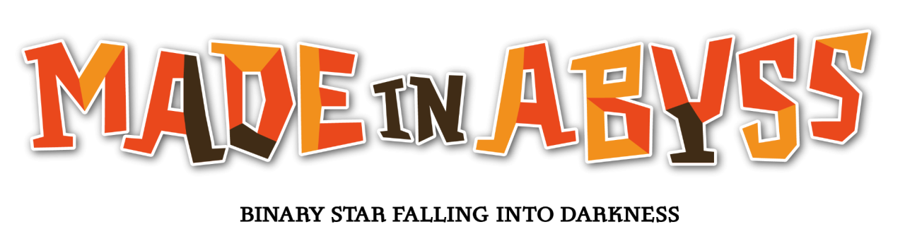 Made in Abyss Binary Star Falling into Darkness Logo 002