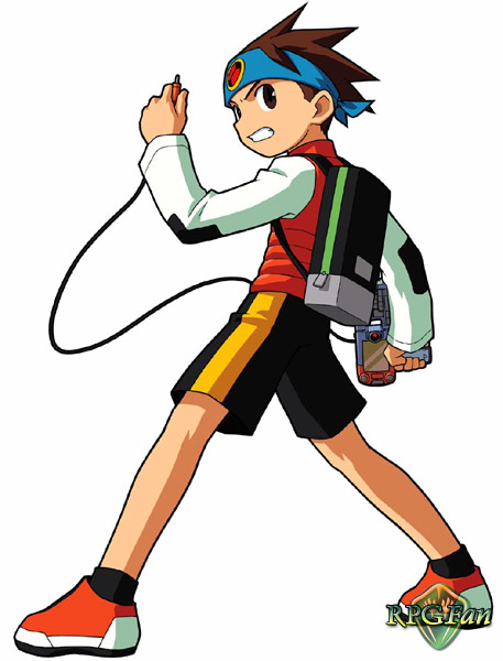Lan in Mega Man Battle Network