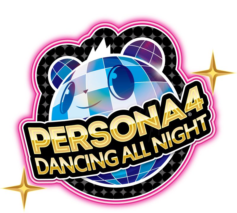 Persona 4 Dancing All Night Logo US on White